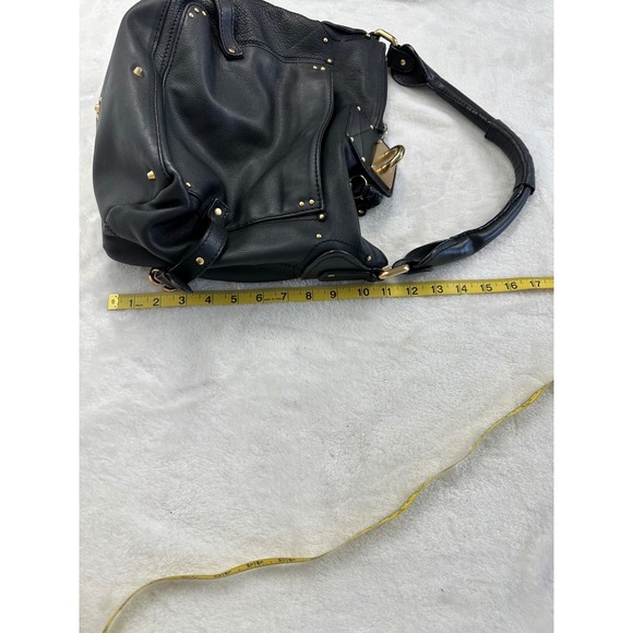 Chloe Paddington Black Leather Hobo Shoulder Bag Gold Hardware - Picture 12 of 13